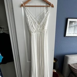 Free people One Adela Maxi slip dress
